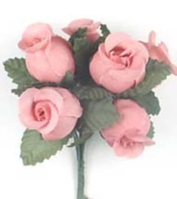 72 Mauve Poly Rose Bud Flowers Wedding Decorations - Etsy
