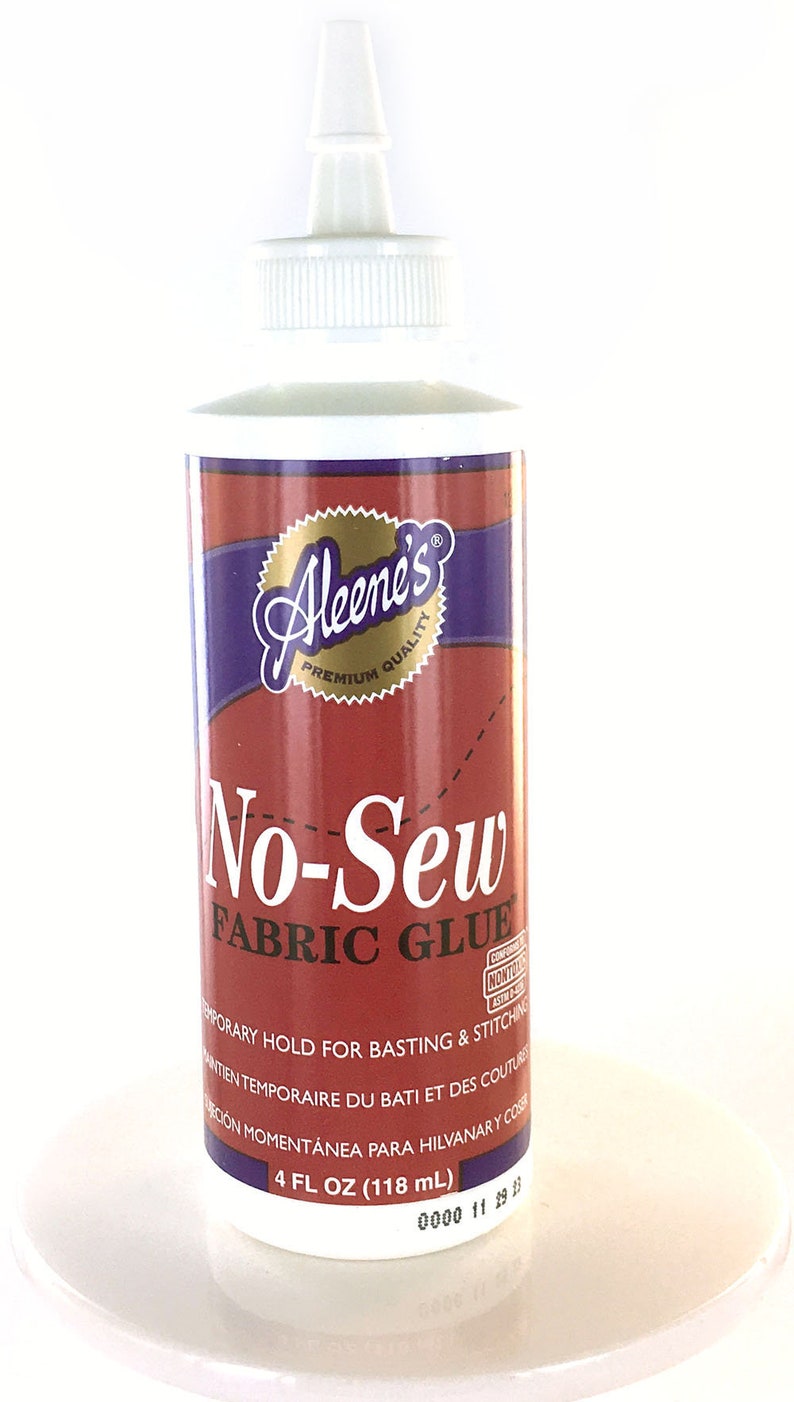 Aleene's Nosew Fabric Glue Basting Temporary Stitching Etsy