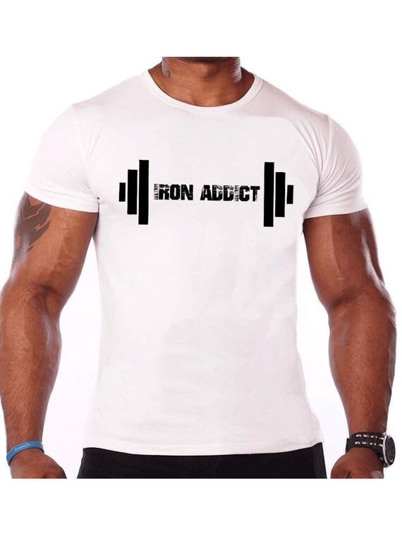 Tshirt Rocket Iron Addict Barbell Weightlifter Bodybuilder Weightlifting Hoodie Sweatshirt