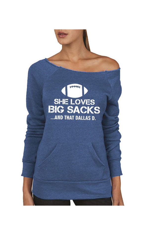 off the shoulder dallas cowboys shirt