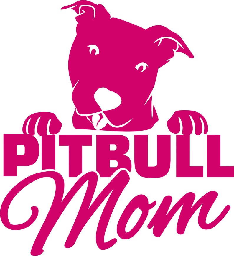 Free Free Pitbull Mom Svg Free 255 SVG PNG EPS DXF File