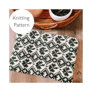 SHAMROCK Loop MUSTER, Loop Muster, Strick Cowl Muster, Frauen Cowl Muster, Winter Cowl Muster