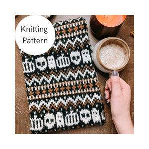SPOOKTOBER Gugel MUSTER | Häkelanleitung, Strickanleitung, Häkelanleitungen, Strickanleitungen, Fair-Isle-Muster