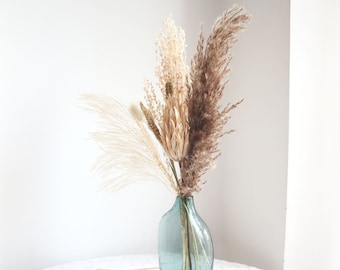 Dried flower bouquet,Pampas Grass bouquet,vase filler,dried flowers,natural flower decor,Flower Arrangement,home bouquet,only bouquet