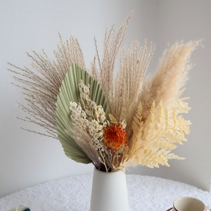 Dried flower bouquet,Pampas Grass bouquet,vase filler,dried flowers,natural flower decor,Flower Arrangement,home decoration, home bouquet