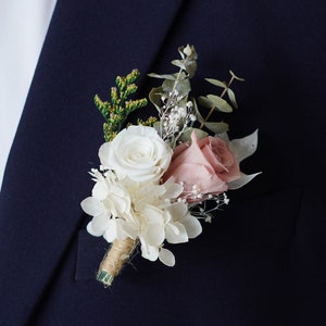 Boutonniere/Wedding Boutonniere/Dry Flower Boutonniere/Mini Dried Flower Bouquet/Birthday Boutonniere/Dried Boutonniere