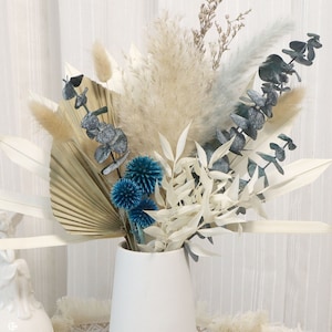 Buquê de flores secas, Buquê de capim-dos-pampas, Buquê de casamento, Arranjo de flores, Decoração para casa, Buquê para casa, Decoração de casamento