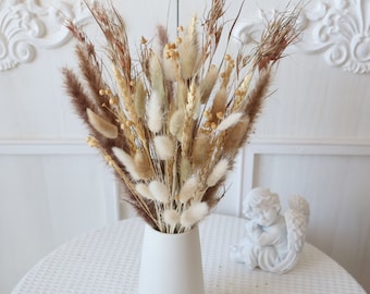 Dried flower bouquet,Pampas Grass bouquet,vase filler,dried flowers,natural flower decor,Flower Arrangement,home decoration, home bouquet