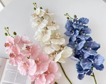 Artificial Orchid Stem 39 Inches High/Artificial Orchid/Table Center Flower/Wedding Decor/Home Decor/Bridal Bouquet/Artificial Orchid