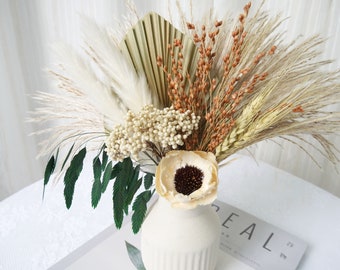 Dried flower bouquet,Pampas Grass bouquet,vase filler,dried flowers,natural flower decor,Flower Arrangement,home decoration, home bouquet