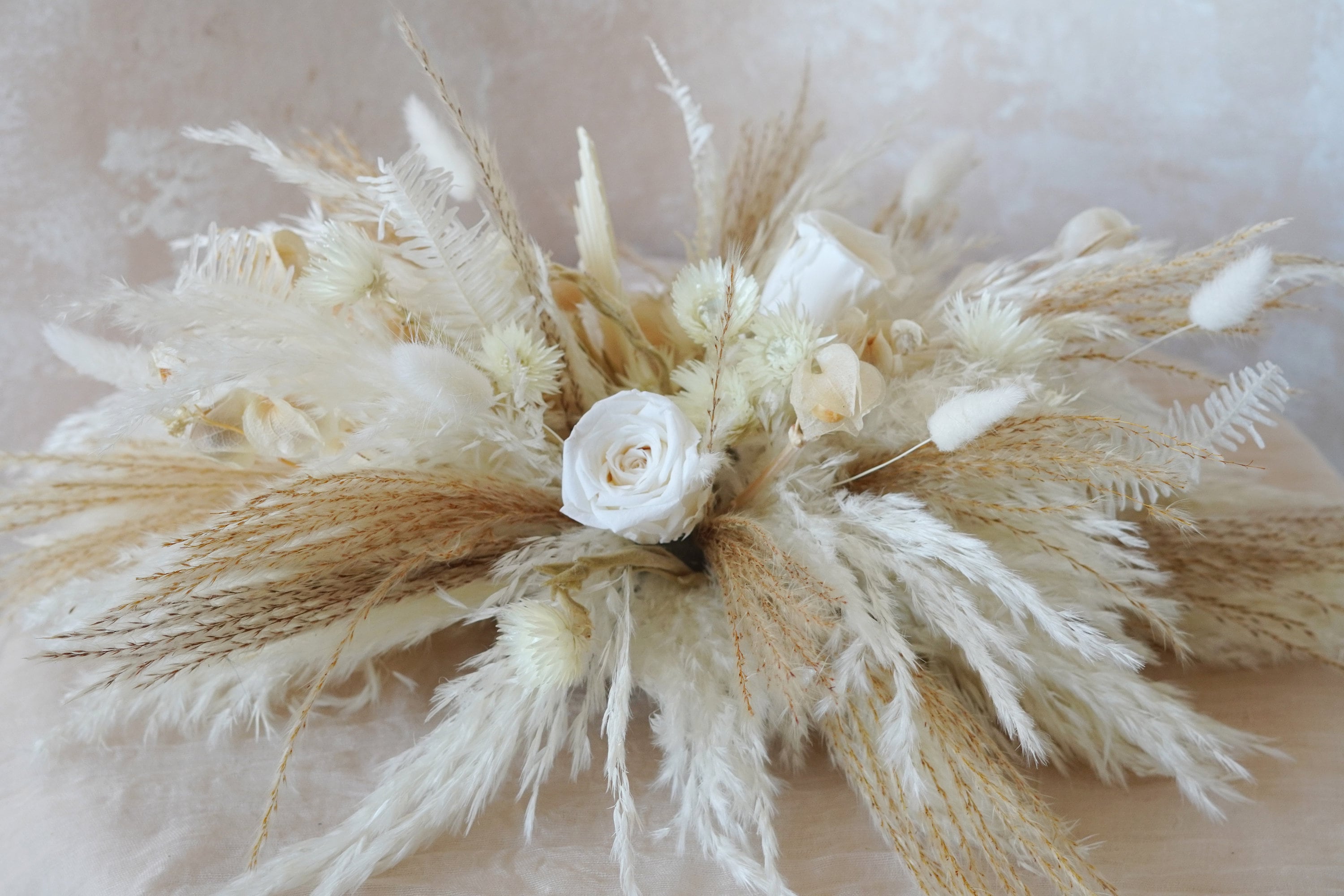 Outdoor Wedding Center,Pampas Grass Center Flower,Wedding Floral Arrangement,Dried Flower Centerpiece,Wedding Centerpieces,Wedding  Center
