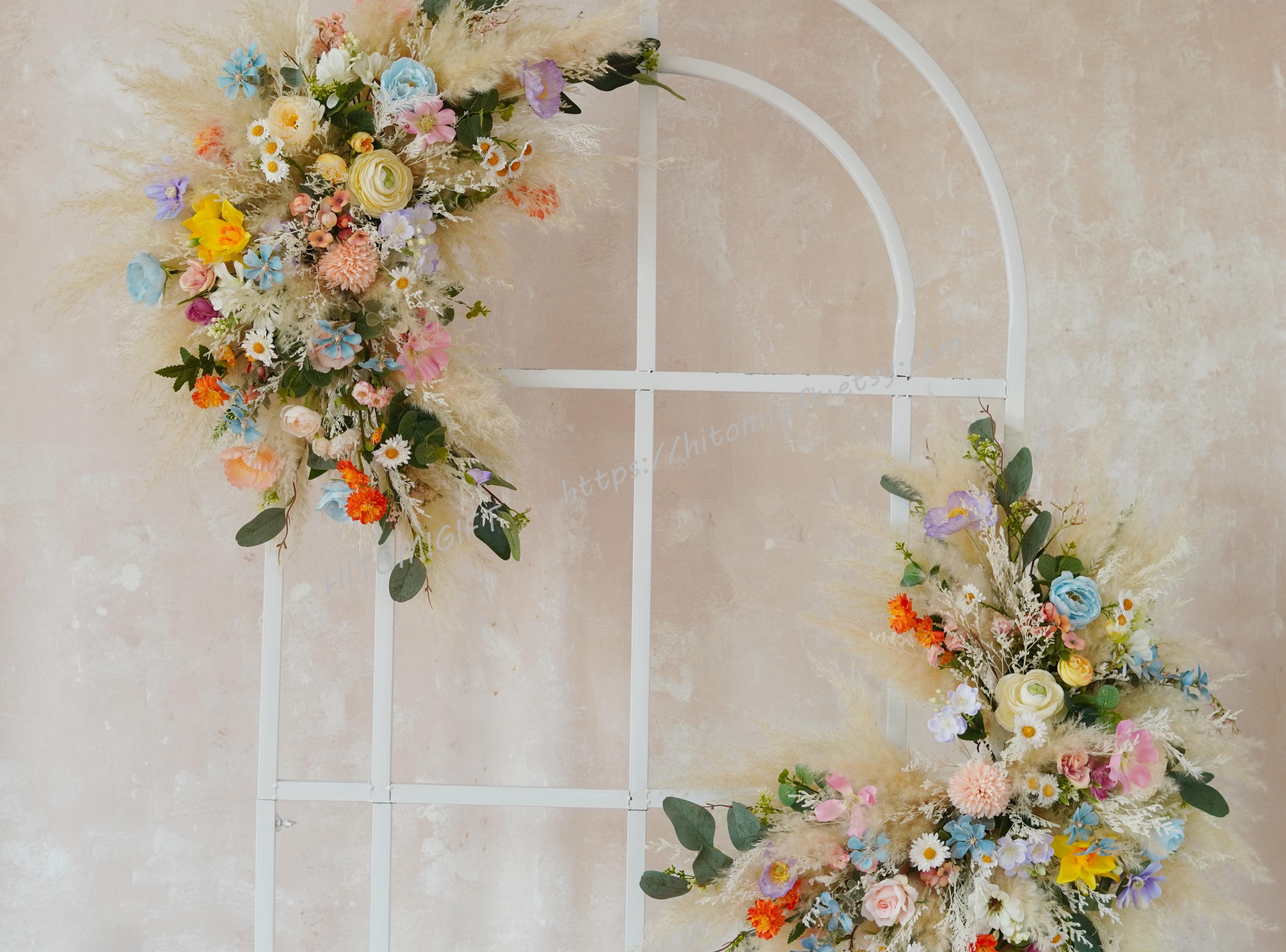 Floral Arch Corner Sprays