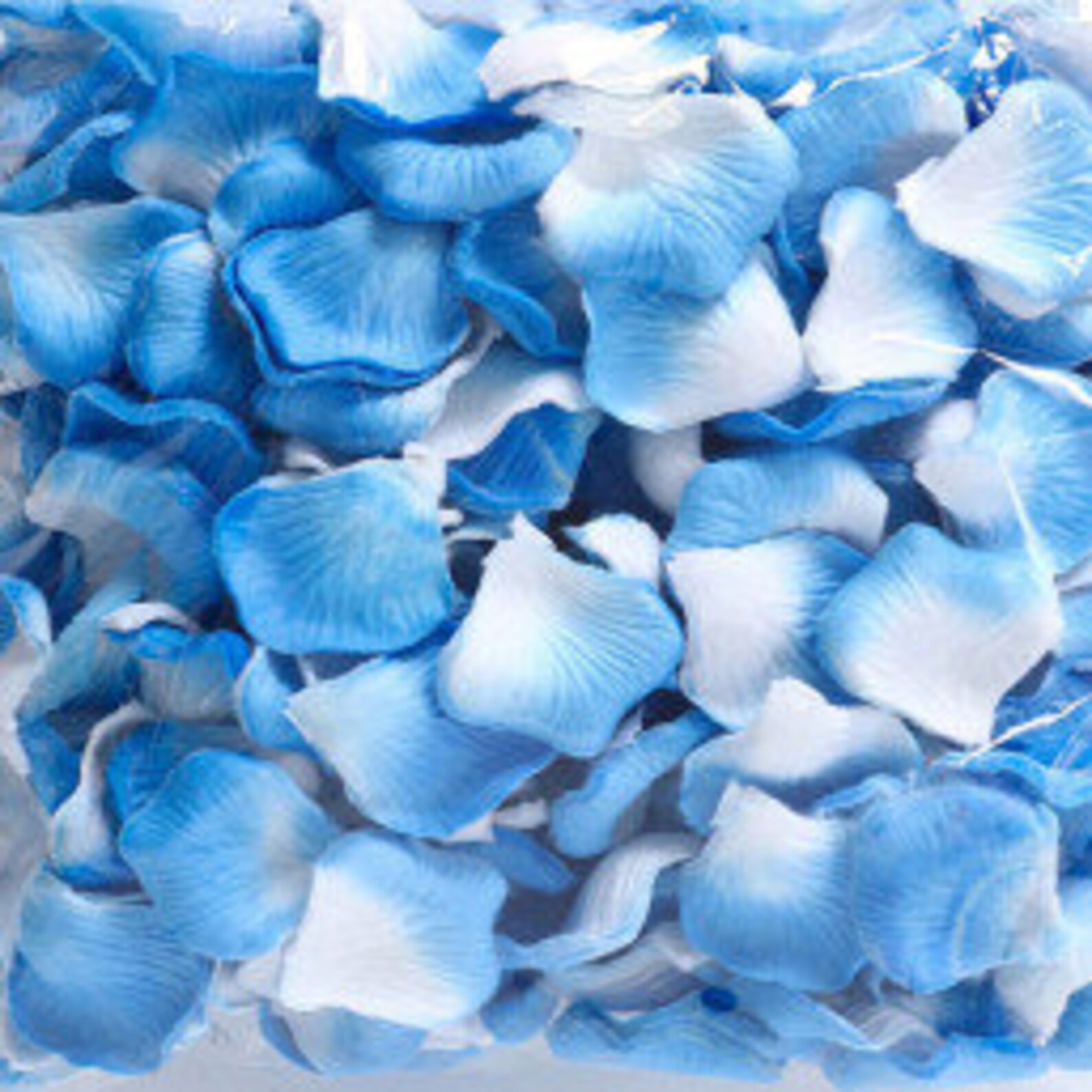 4 Colors Blue Silk Rose Petals 4500 Petals Silk Rose Petals Etsy