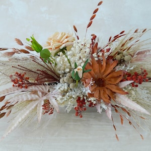 Rust Colored Wedding Decoration Flower,Wedding Table Centerpiece Flowers,Burnt Orange Wedding Table Centerpieces,Wedding Floral Arrangements