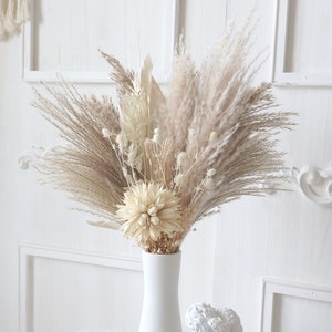 Wedding bouquet,Dried flower bouquet,Pampas Grass bouquet,Natural flower decor,Flower Arrangement,home decoration, home bouquet