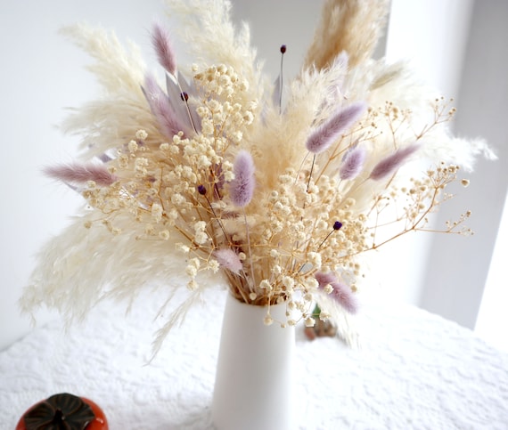 Dried flower bouquet,Pampas Grass bouquet,vase filler,dried flowers,natural flower decor,Flower Arrangement,home decoration, home bouquet