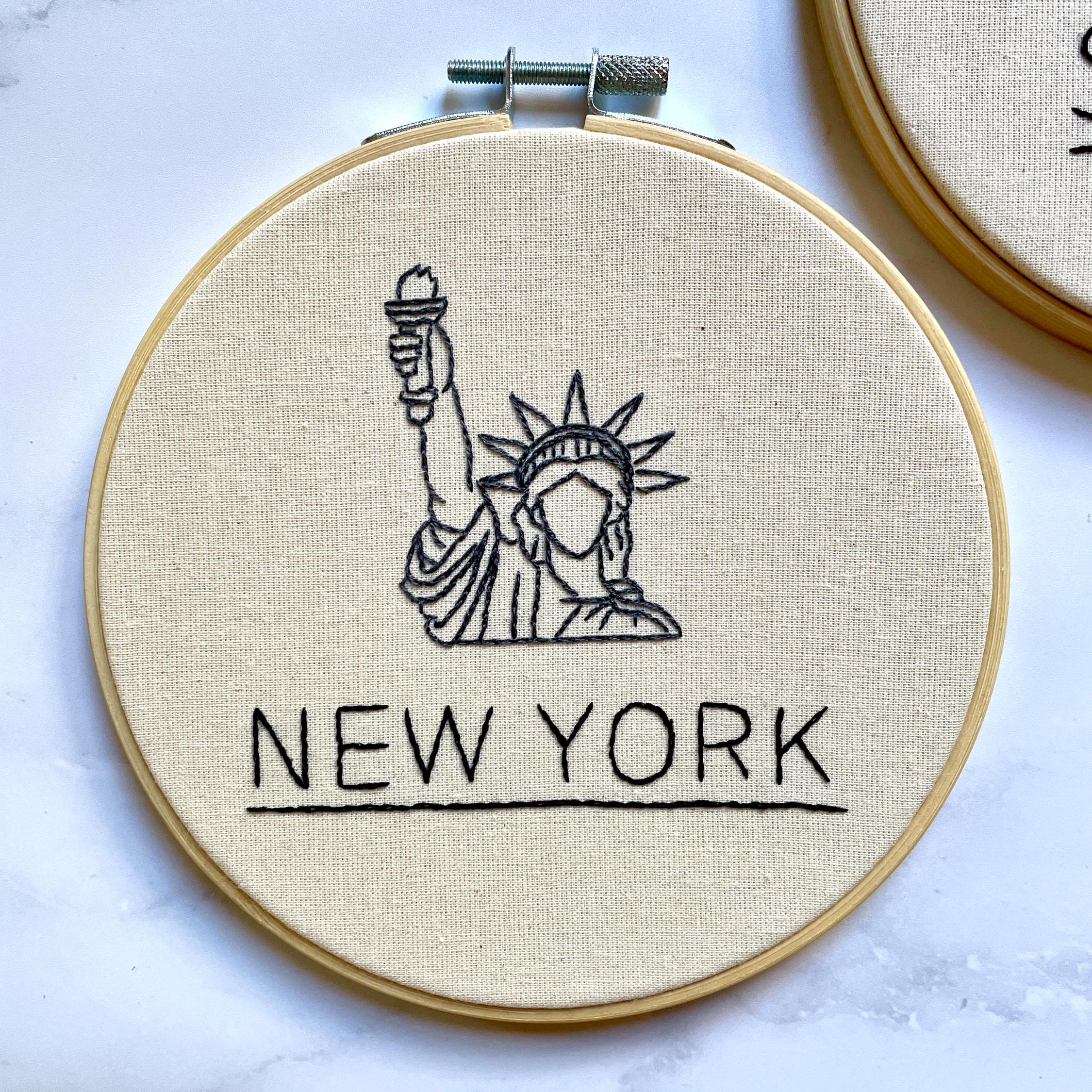 World Cities Series - Set of 5 Embroidery Patterns - London Sydney Rome ...