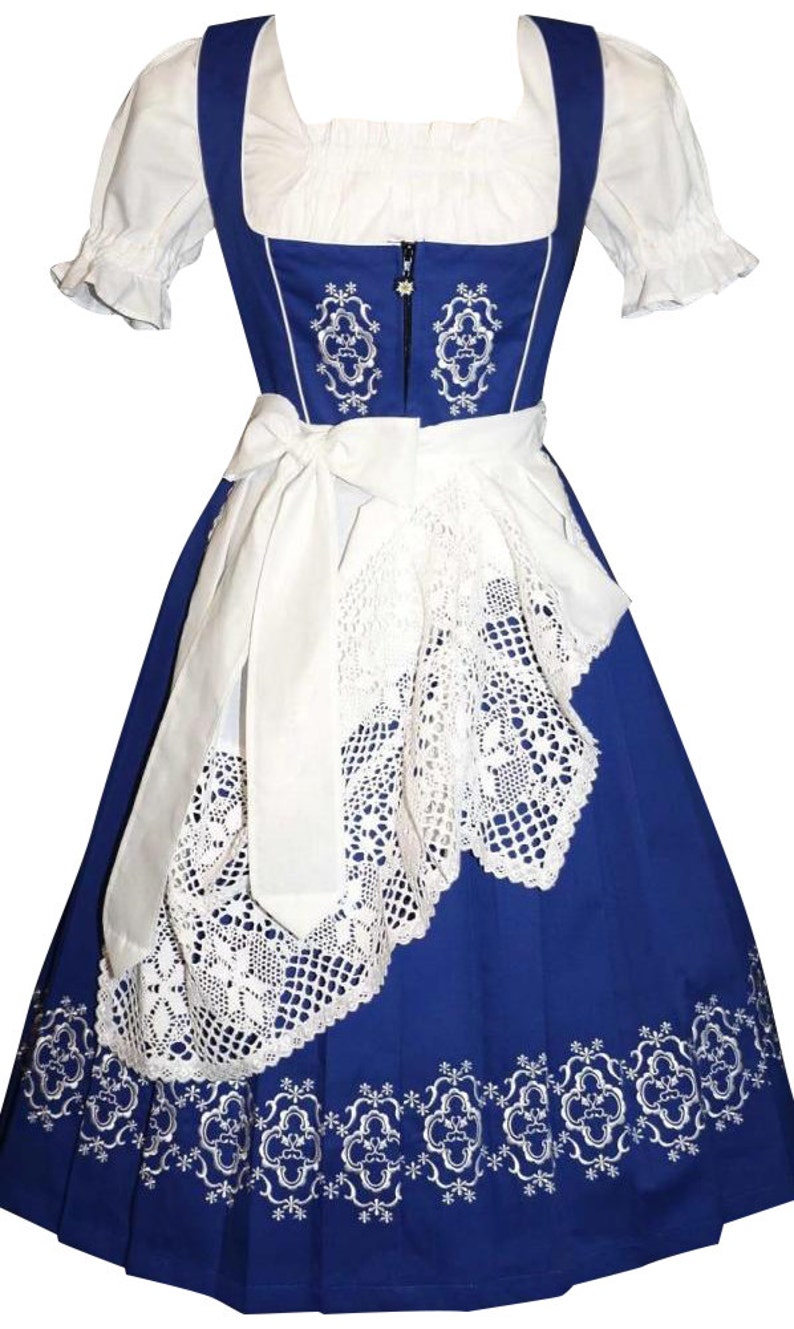 light blue dirndl