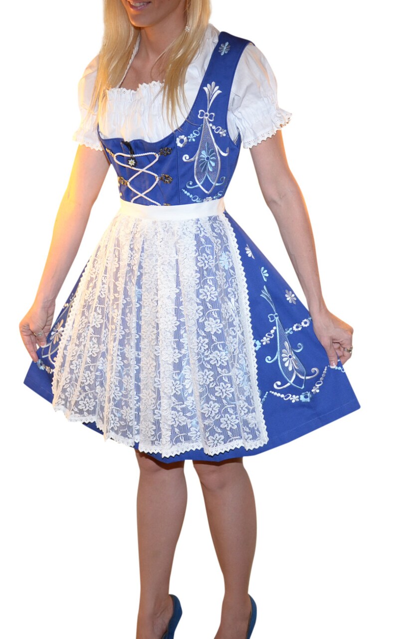 light blue dirndl