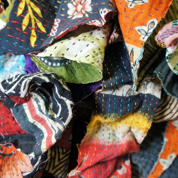 Fabric Sale - Original Kantha Mix Scraps