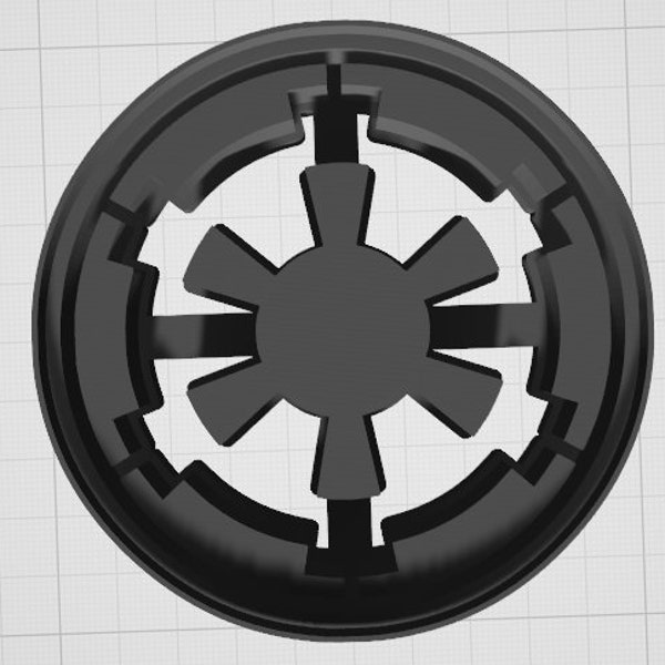 Conquer Your Cookie Creations: Star Wars Empire Logo Cookie Cutter for Galactic Baking!