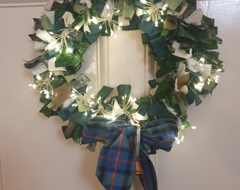 Unieke kerstkransset
