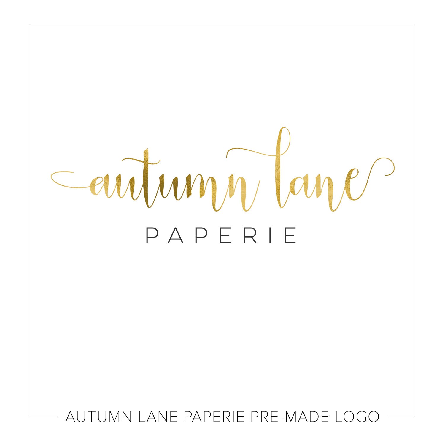 premade logo design simple