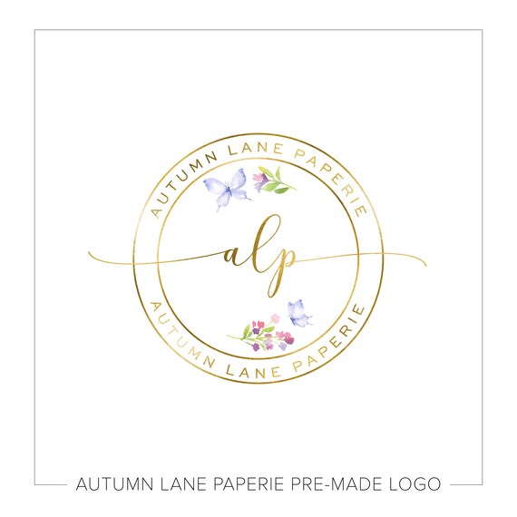 Logo Design Company Logo Website Logo Business Logo Floral | Etsy