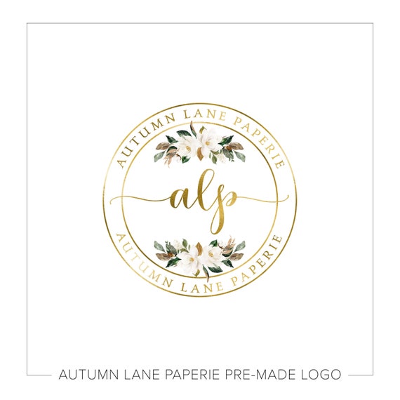 Logo Design Company Logo Website Logo Business Logo Floral - Etsy