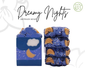 Dreamy Nights | Vegan | Palm Free | Handcrafted  Organic Moisturizing Soap
