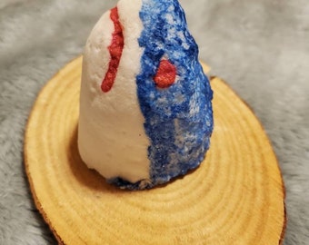 HUGE Shark bath bomb with a hidden water color effect