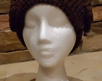 Princess Leia beanie