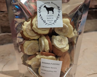 Freeze dried banana pudding