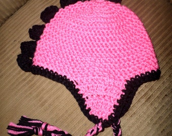 Dinosaur Spike Earflap Beanie