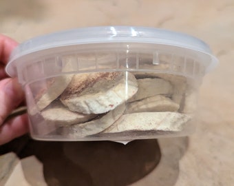 Freeze dried bananas