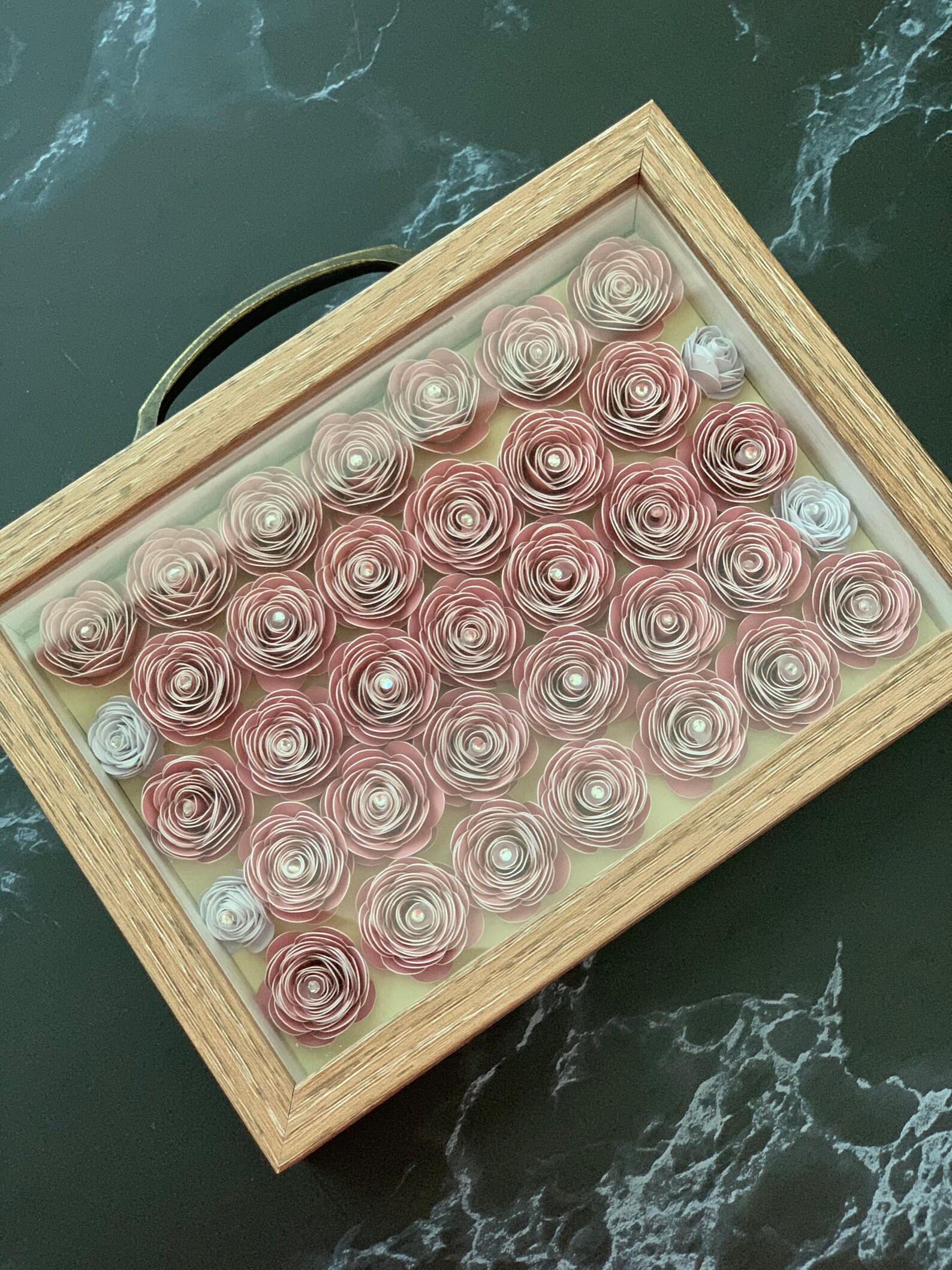 Custom 5 x 7 Money Bank/ Shadow Box/ Picture Frame with Etsy