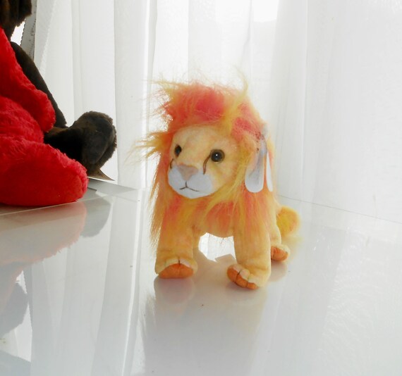 lion ty beanie baby