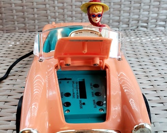 barbie clock radio 1962 convertible