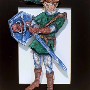 3D Fantasy Art:  Link from Legend of Zelda