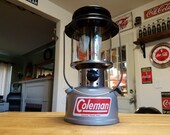SALE Vintage CUSTOM Coleman 295 Duel Fuel lantern 6 92