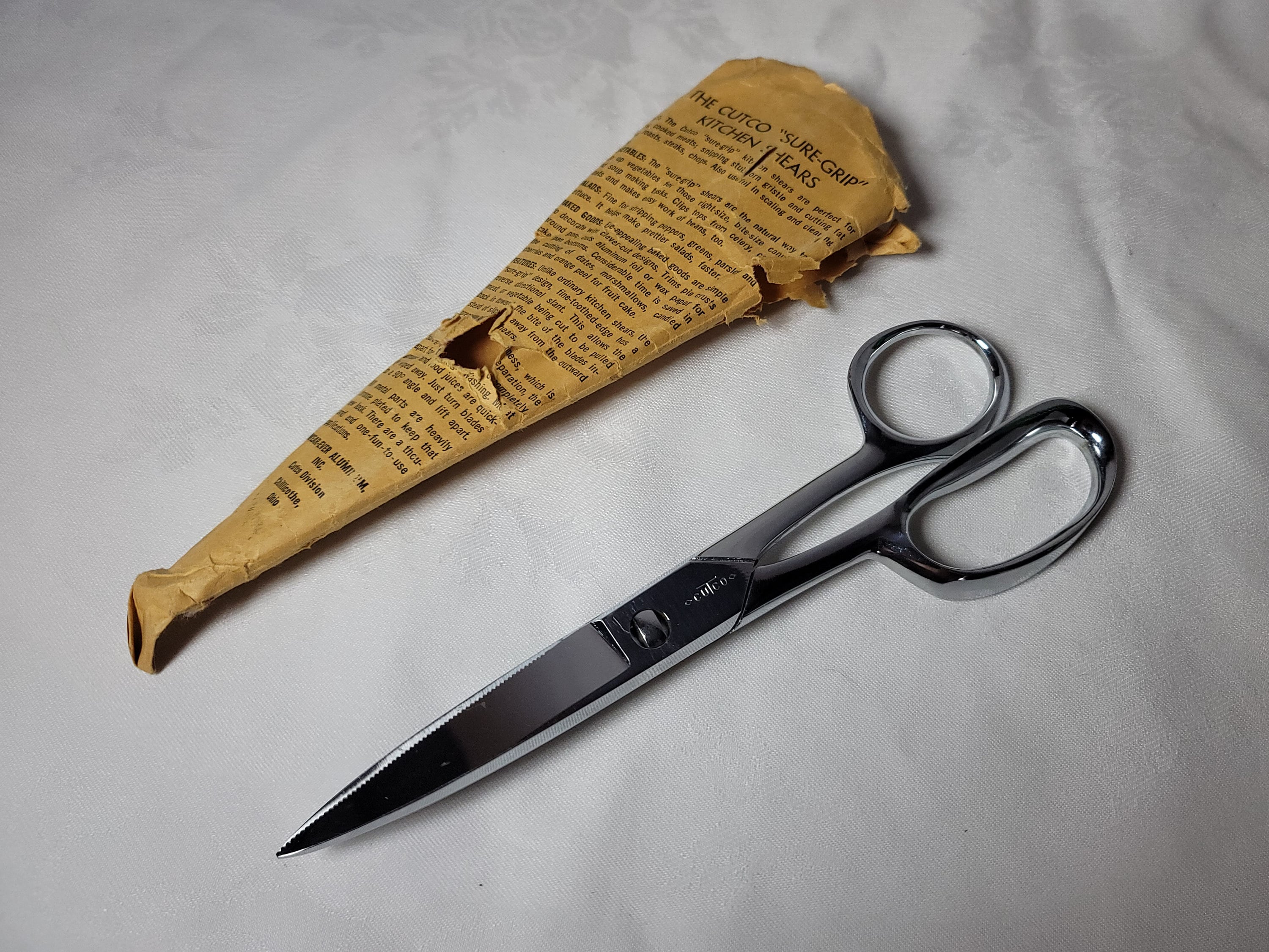 Rare Cutco 73 KA Sewing Shears 