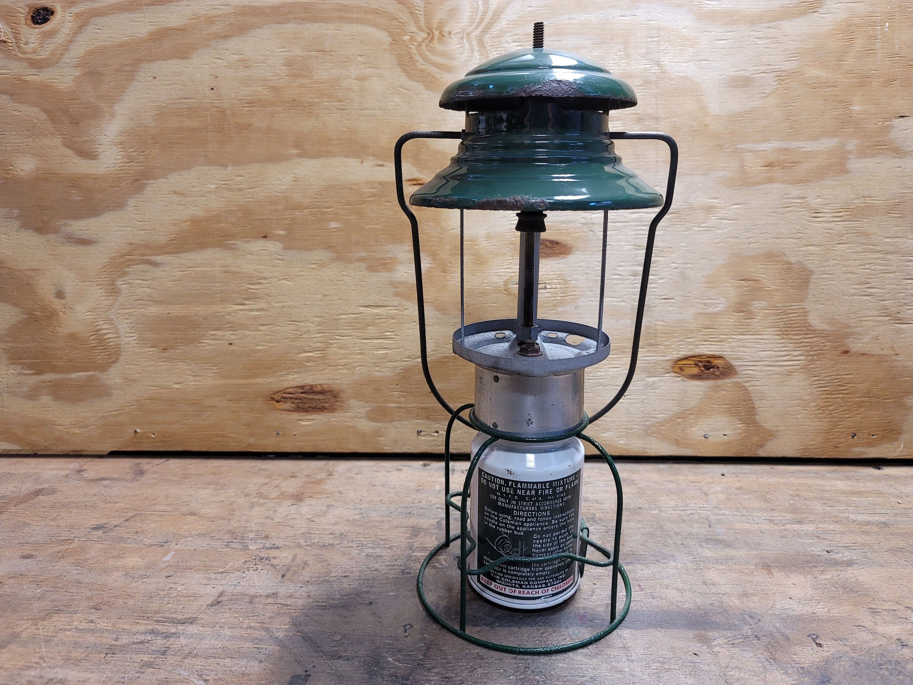 Coleman 5101 LP lantern w/Coleman can | Etsy