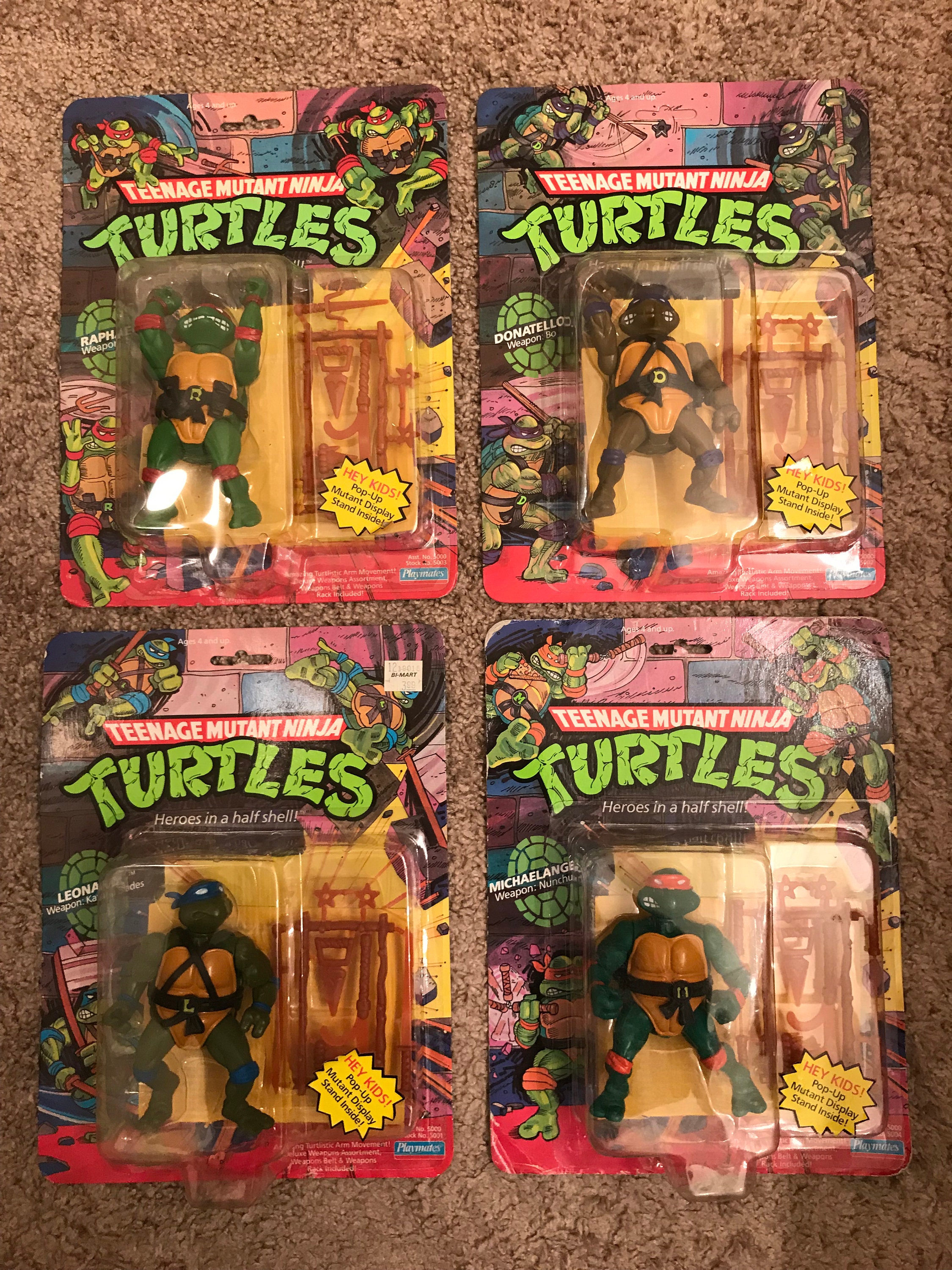 TMNT Stands – Black (5 Pack) – Iain's Display Accessories