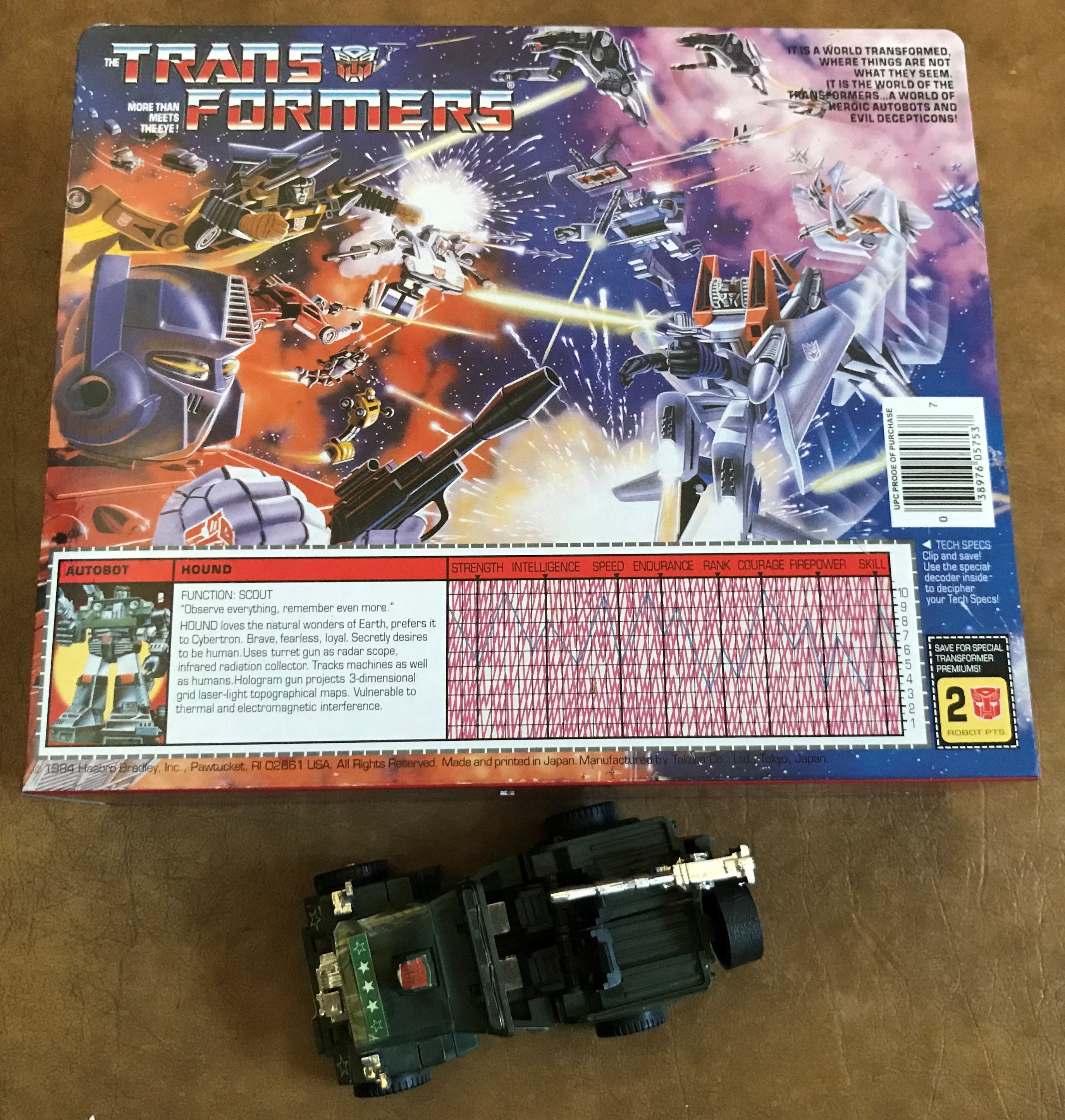 トランスフォーマー G1 復刻版 オートボット ハウンド | 未開封