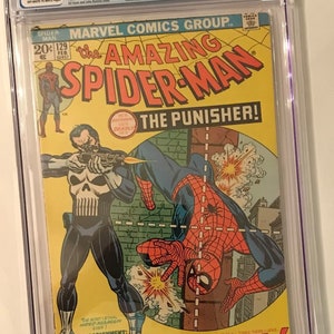 Amazing Spider-Man 129 First Appearance of the Punisher from 1974 CGC Graded 6.5 | Rare Vintage Original