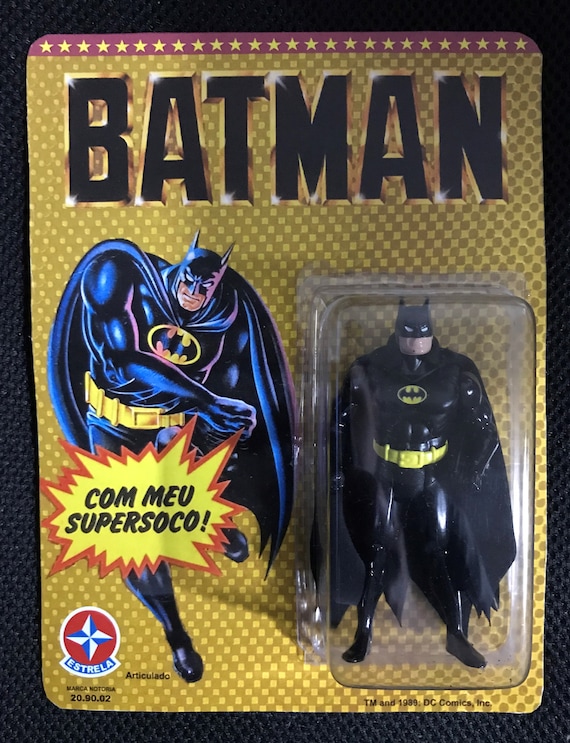 Superpoderes personalizados Batman en traje negro / Estrela - Etsy España