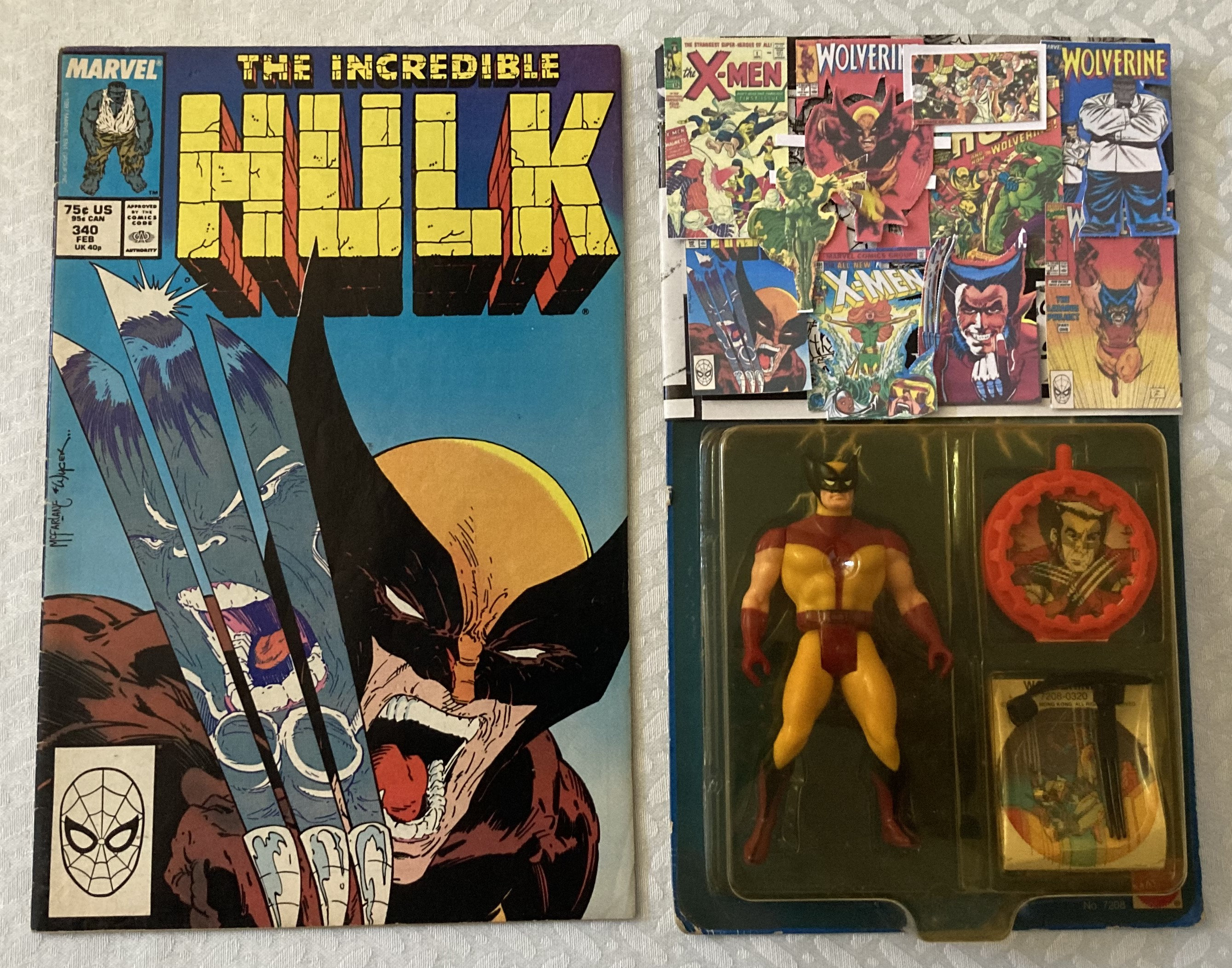 Marvel Secret Wars Wolverine Black Claws Variant - RARE Vintage