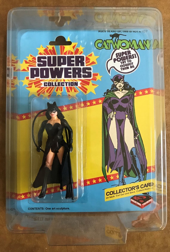 Super Powers Custom Catwoman Inspired by the Kenner Classic Toy Line of the 1980 s Etsy