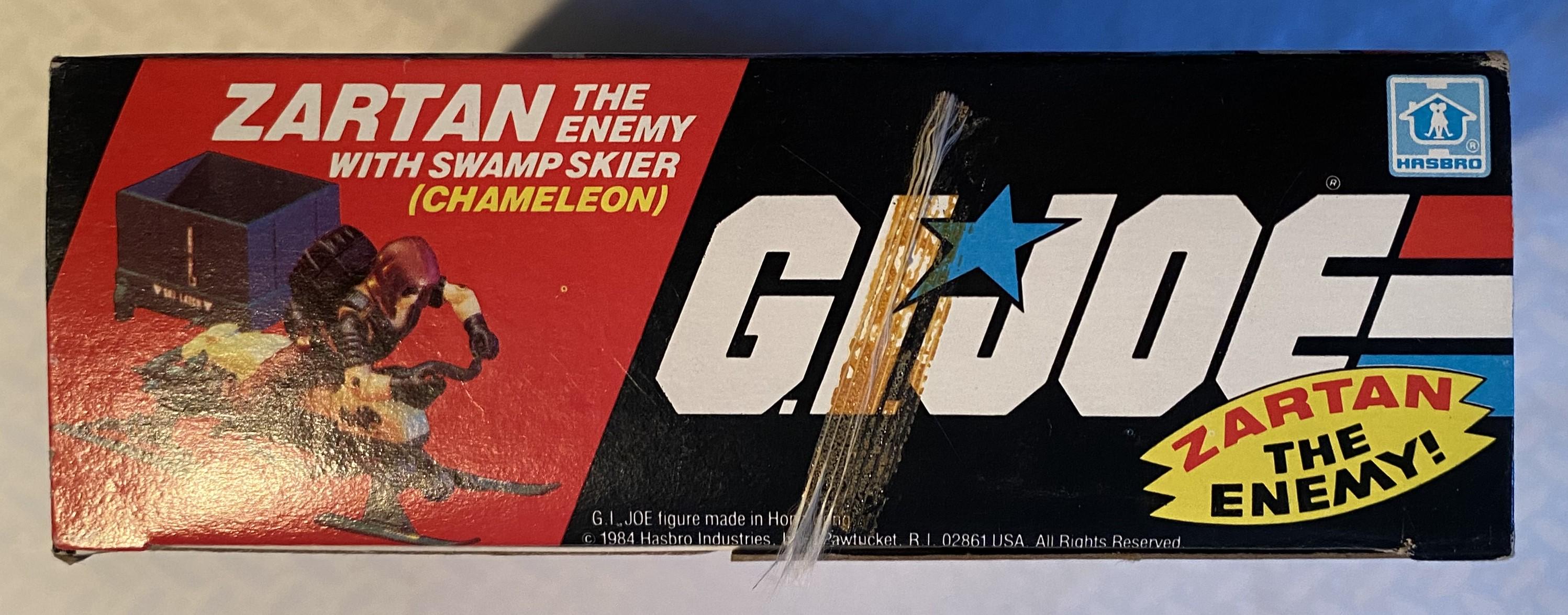 GI Joe A Real American Hero ARAH Zartan W/ Chameleon Swamp Skier