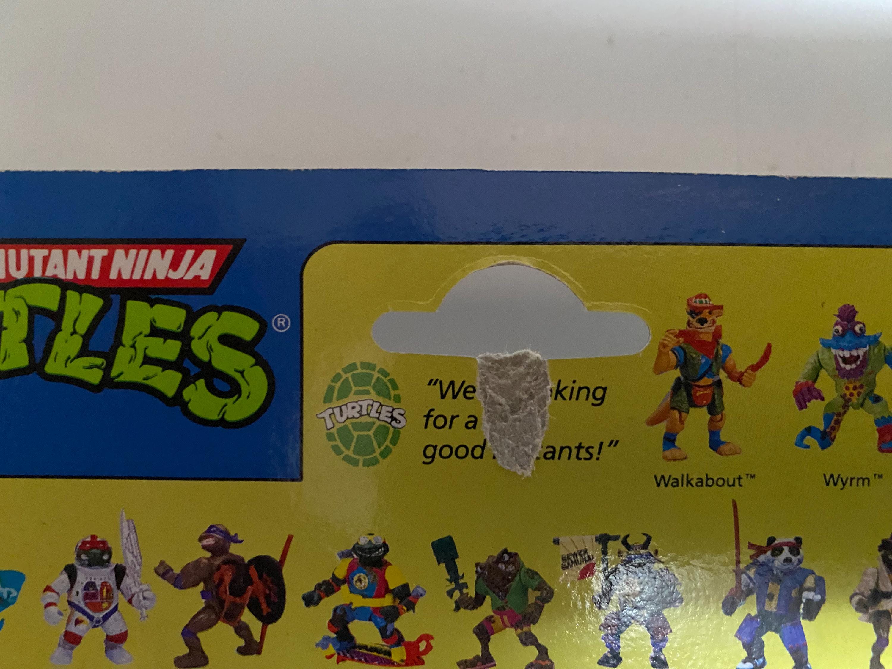 Chrome Dome 1991 Vintage Teenage Mutant Ninja Turtles TMNT
